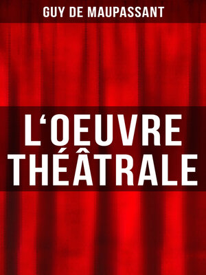cover image of L'oeuvre théâtrale